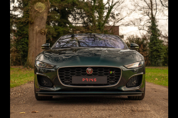 Jaguar F-Type P575 AWD R | Meridian | Stoelventilatie | British Racing Green metallic