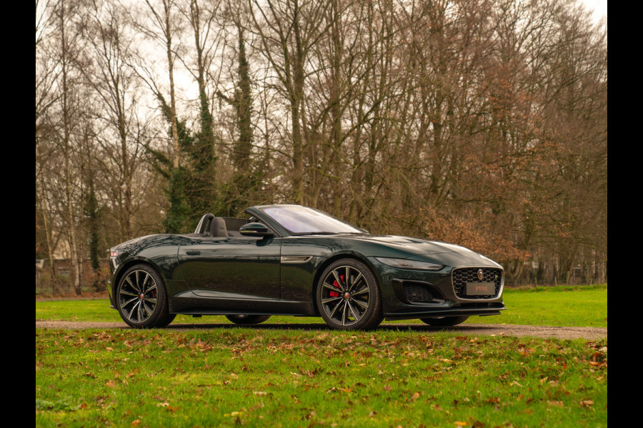 Jaguar F-Type P575 AWD R | Meridian | Stoelventilatie | British Racing Green metallic