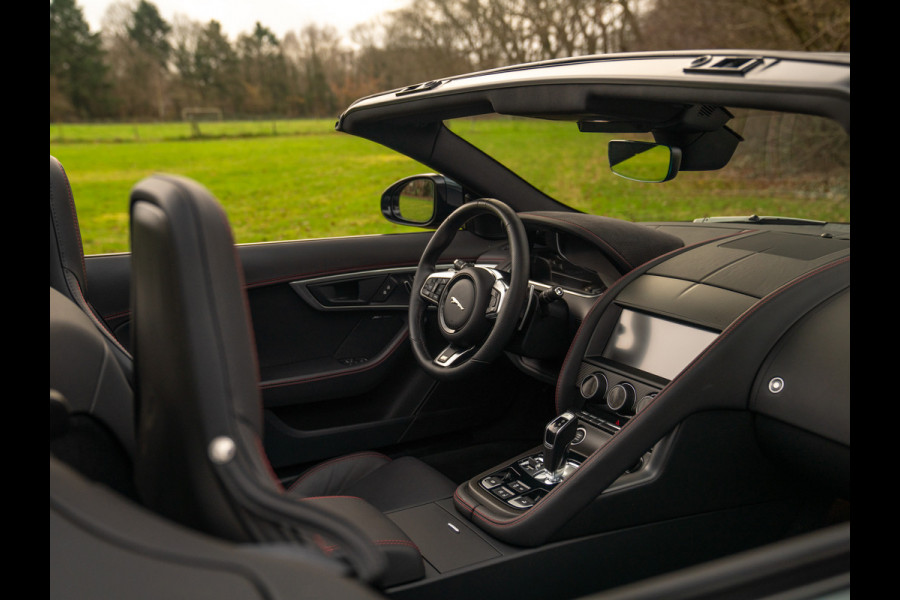 Jaguar F-Type P575 AWD R | Meridian | Stoelventilatie | British Racing Green metallic
