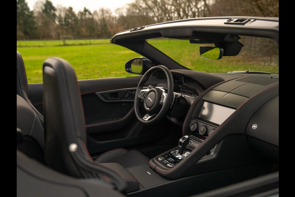 Jaguar F-Type P575 AWD R | Meridian | Stoelventilatie | British Racing Green metallic