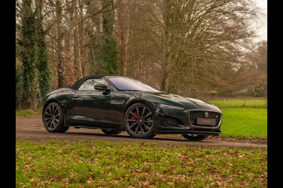 Jaguar F-Type P575 AWD R | Meridian | Stoelventilatie | British Racing Green metallic