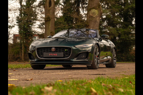 Jaguar F-Type P575 AWD R | Meridian | Stoelventilatie | British Racing Green metallic