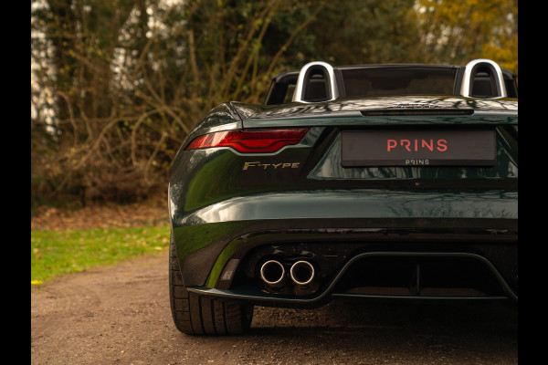 Jaguar F-Type P575 AWD R | Meridian | Stoelventilatie | British Racing Green metallic