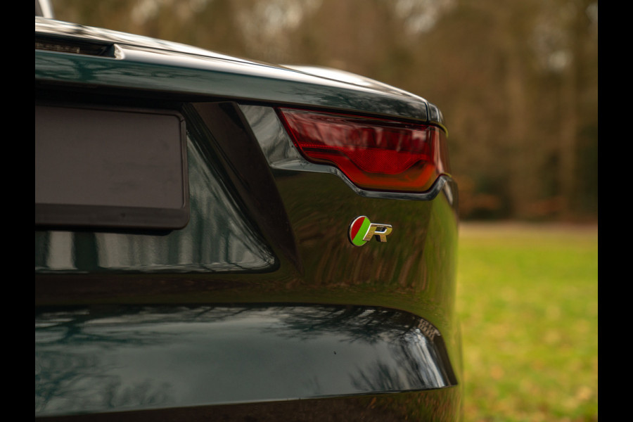 Jaguar F-Type P575 AWD R | Meridian | Stoelventilatie | British Racing Green metallic