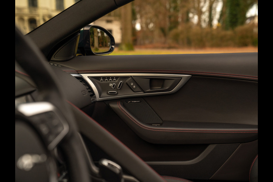 Jaguar F-Type P575 AWD R | Meridian | Stoelventilatie | British Racing Green metallic