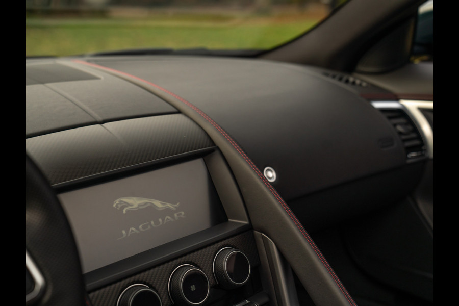 Jaguar F-Type P575 AWD R | Meridian | Stoelventilatie | British Racing Green metallic