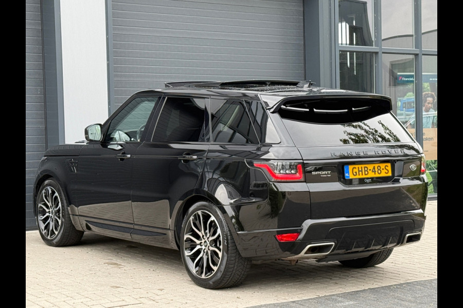 Land Rover Range Rover Sport P400e Autobiography Dynamic / BTW / Luchtvering / 360 Camera / Schuifdak / Black
