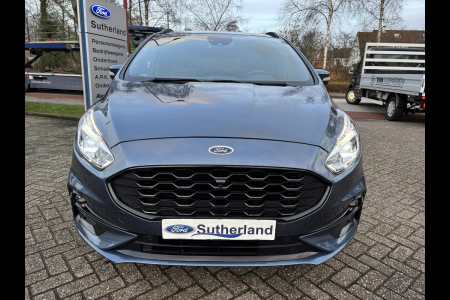 Ford S-Max 2.5 FHEV ST-Line Hybride Automaat 190pk | Adaptieve Cruise | SONY Audio | Dode hoeksensoren | Full LED Koplampen | Elektrische Achterklep