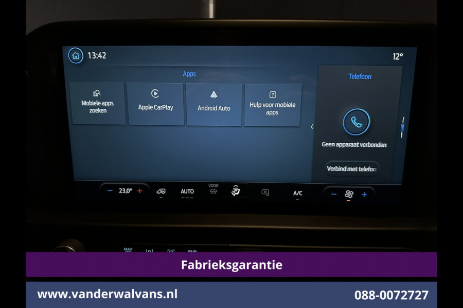 Ford Transit Custom 2.0 TDCI 136pk L2H1 Fabrieksgarantie Euro6 Airco | Camera | LED | Apple Carplay | Cruisecontrol Android Auto, Verwarmde voorruit, Parkeersensoren, Bijrijdersbank