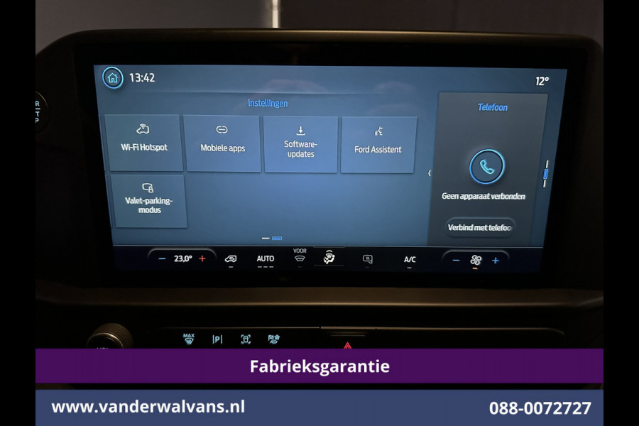 Ford Transit Custom 2.0 TDCI 136pk L2H1 Fabrieksgarantie Euro6 Airco | Camera | LED | Apple Carplay | Cruisecontrol Android Auto, Verwarmde voorruit, Parkeersensoren, Bijrijdersbank