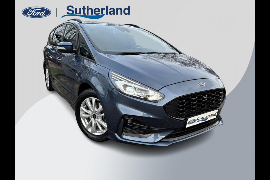 Ford S-Max 2.5 FHEV ST-Line Hybride Automaat 190pk | Adaptieve Cruise | SONY Audio | Dode hoeksensoren | Full LED Koplampen | Elektrische Achterklep