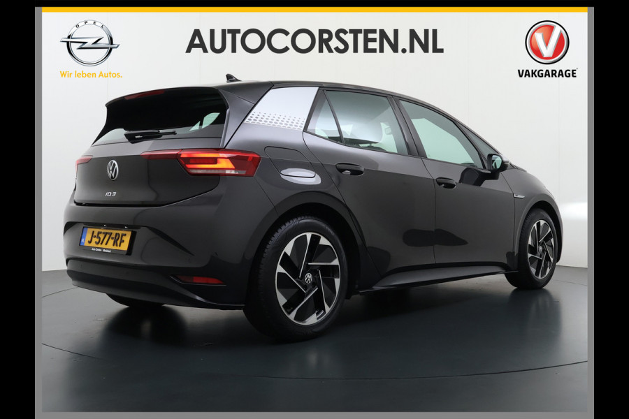 Volkswagen ID.3 First 58kWh Navi Ecc Adap.Cruise Apple Carplay Android 18"lm Pdc Bluetooth Keyless Led Rijstrooksensor IQ Drive Stoel+Stuurverwarming 1e Eigenaar Origineel Nederlandse Auto
