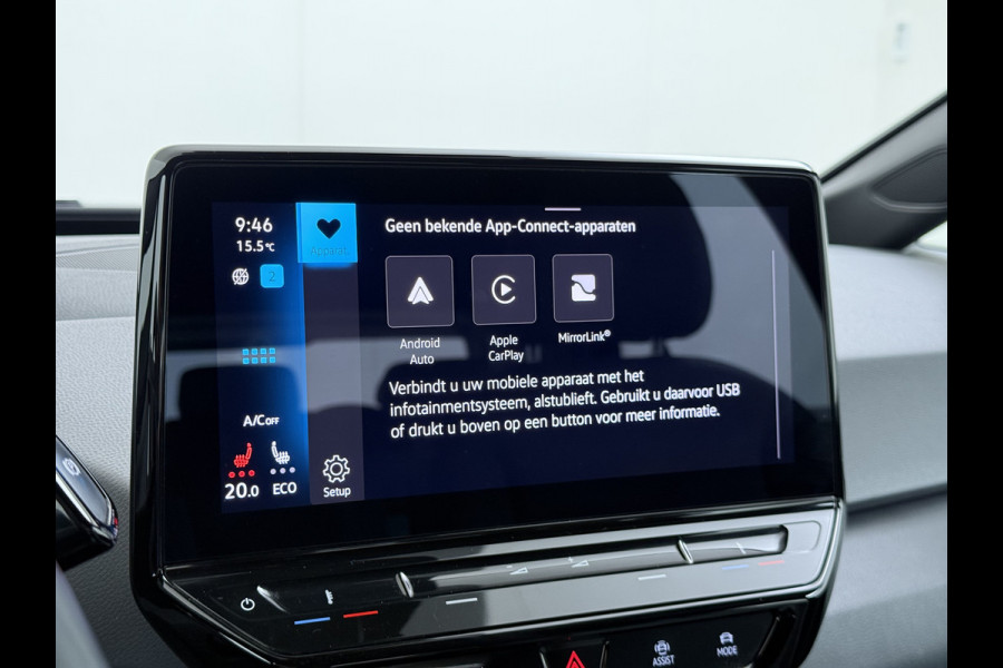 Volkswagen ID.3 First 58kWh Navi Ecc Adap.Cruise Apple Carplay Android 18"lm Pdc Bluetooth Keyless Led Rijstrooksensor IQ Drive Stoel+Stuurverwarming 1e Eigenaar Origineel Nederlandse Auto