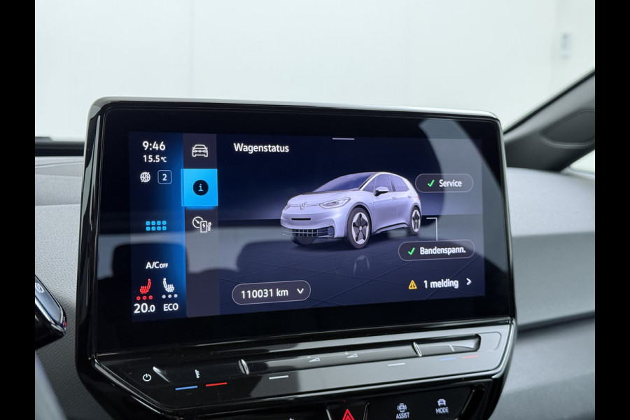 Volkswagen ID.3 First 58kWh Navi Ecc Adap.Cruise Apple Carplay Android 18"lm Pdc Bluetooth Keyless Led Rijstrooksensor IQ Drive Stoel+Stuurverwarming 1e Eigenaar Origineel Nederlandse Auto