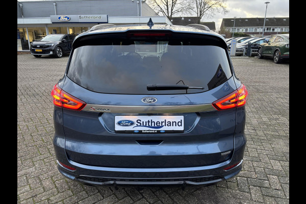 Ford S-Max 2.5 FHEV ST-Line Hybride Automaat 190pk | Adaptieve Cruise | SONY Audio | Dode hoeksensoren | Full LED Koplampen | Elektrische Achterklep