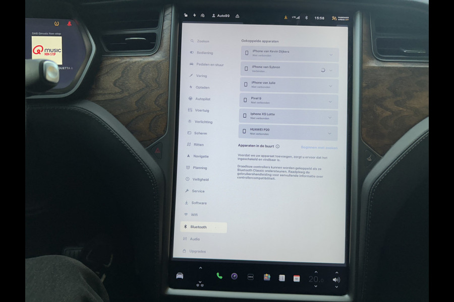Tesla Model X 100D Long Range 7 PERSOONS AUTOPILOT / FABRIEKSGARANTIE TOT 2027