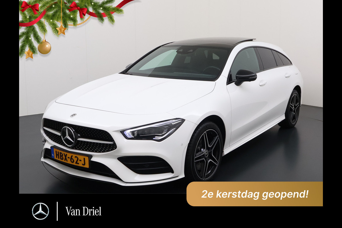 Mercedes-Benz CLA-Klasse Shooting Brake 250 e AMG Line | Pano 360 Camera Sfeer Night