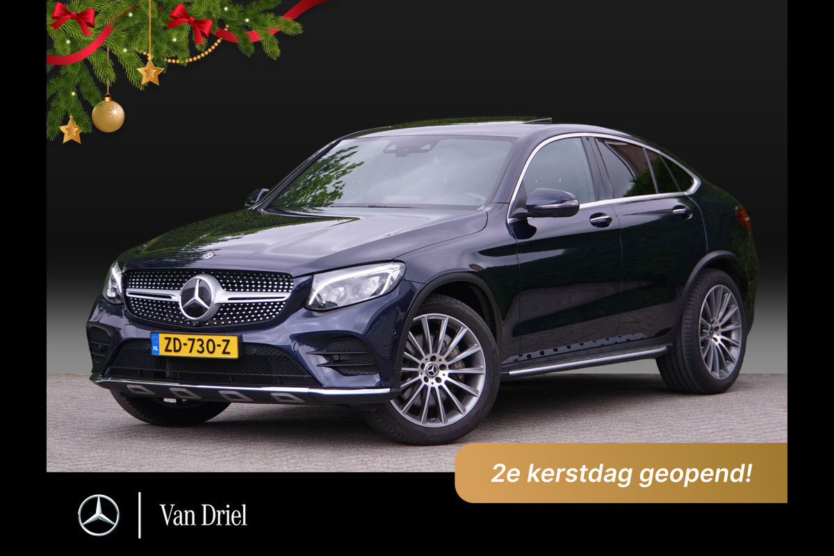 Mercedes-Benz GLC Coupé GLC 250 4MATIC AMG line | Schuifdak Burmester Memory Distronic Keyless