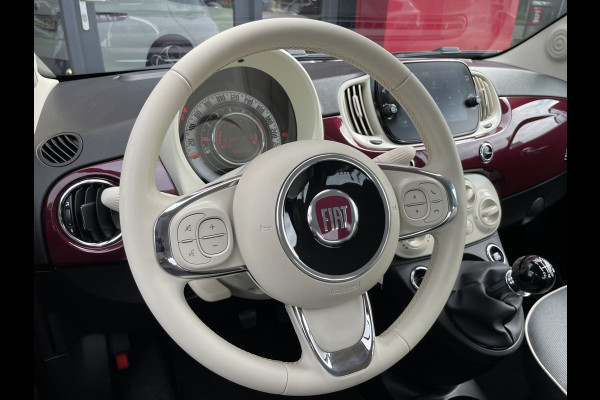 Fiat 500 1.0 Hybrid Lounge | Apple/Android carplay| Cruise Control | Regen en lichtsensor