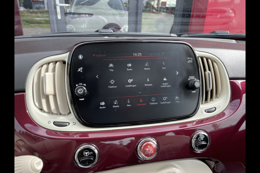 Fiat 500 1.0 Hybrid Lounge | Apple/Android carplay| Cruise Control | Regen en lichtsensor