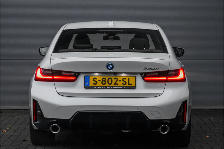 BMW 3-serie 330e High Executive M-Sport Trekhaak Stoelverwarming HiFi 19"