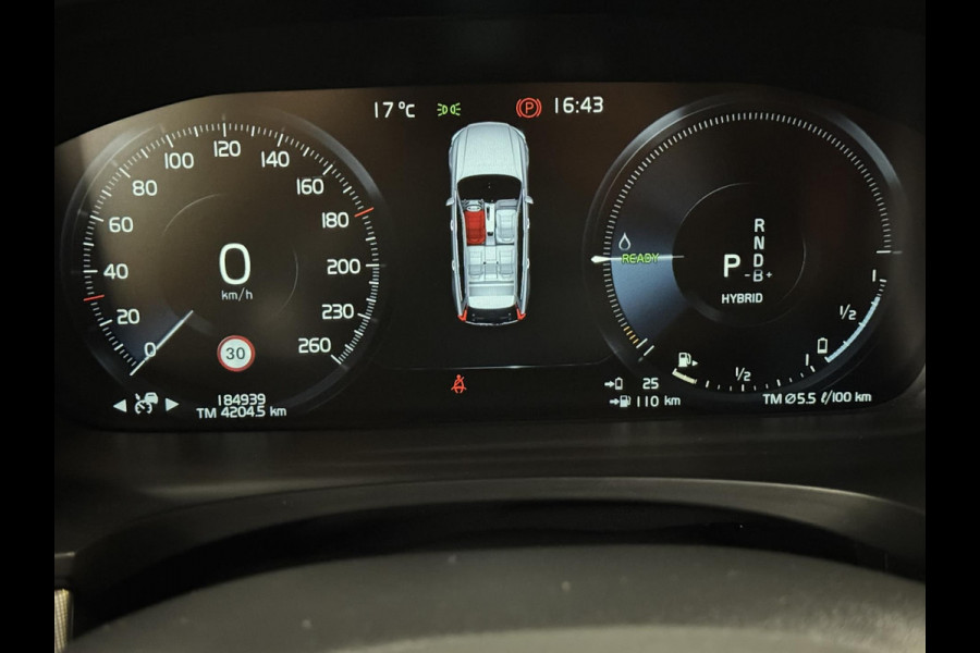 Volvo V90 2.0 T6 AWD Business Pro Automaat Adaptive cruise Climate Stuur-stoelverwarming Leer Apple / Android Dodehoekdetectie