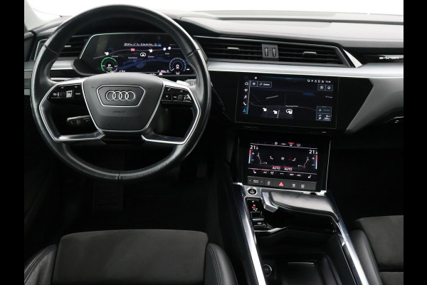 Audi e-tron 55 QUATTRO 95 kWh + TREKHAAK | NACHTZICHT | LUCHTVERING | HEAD-UP | ADAPTIVE CRUISE CONTROL