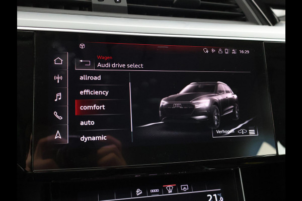 Audi e-tron 55 QUATTRO 95 kWh + TREKHAAK | NACHTZICHT | LUCHTVERING | HEAD-UP | ADAPTIVE CRUISE CONTROL