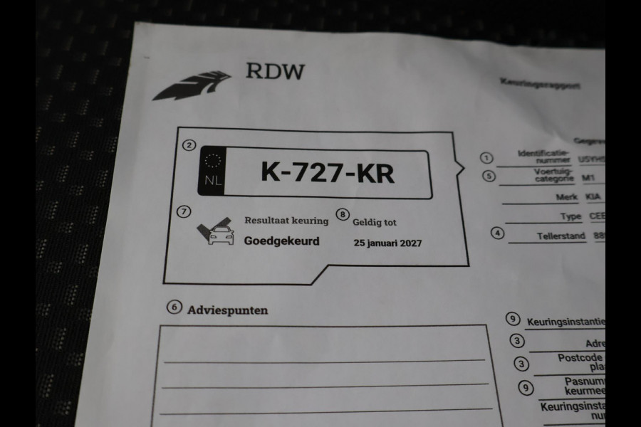 Kia Ceed Sportswagon 1.0 T-GDi DYNAMICPLUSLINE + TREKHAAK | DAB | STUUR/STOELVERW. | LED | CAMERA | CARPLAY