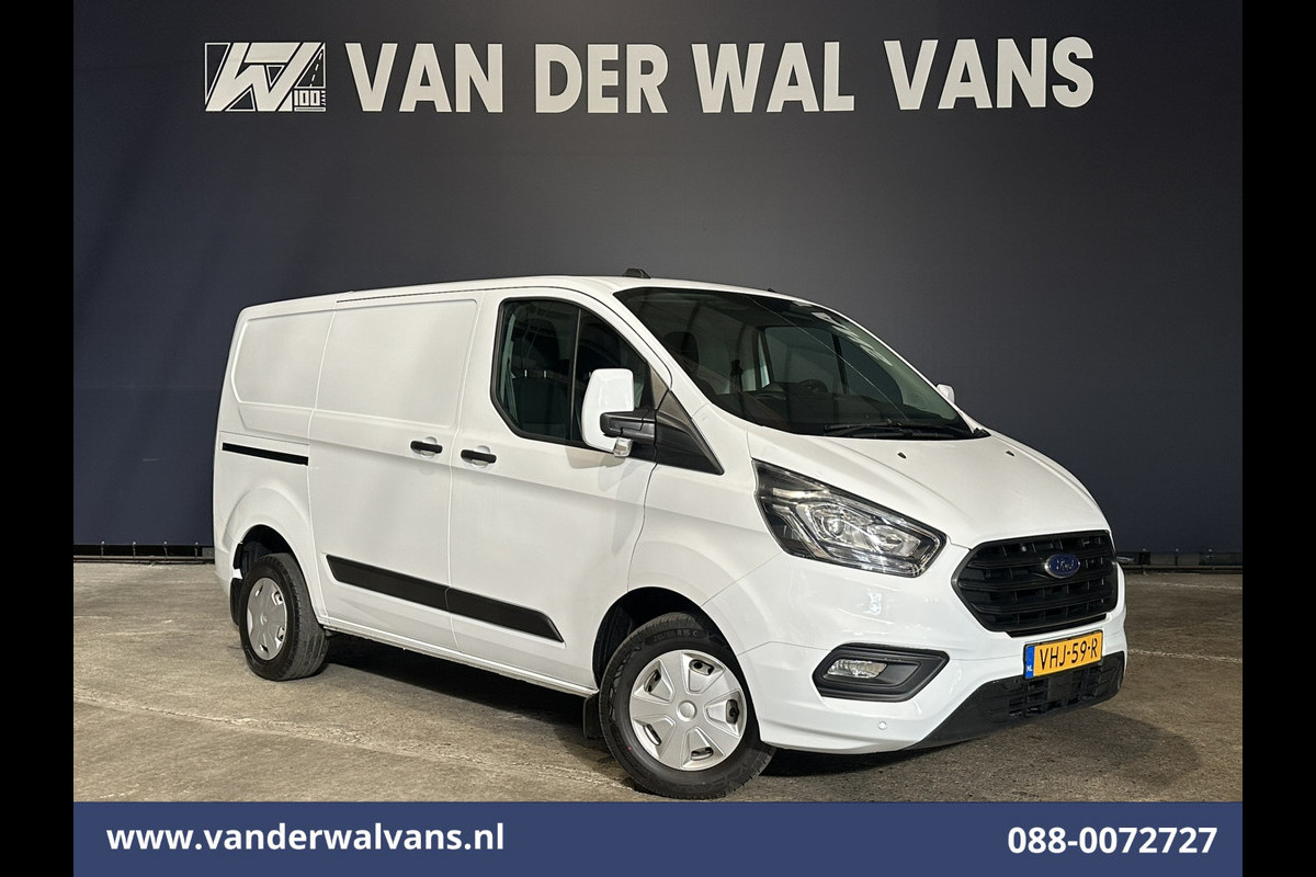 Ford Transit Custom 2.0 TDCI L1H1 Euro6 Airco | 2500KG Trekvermogen | Cruisecontrol | Parkeersensoren | Bijrijdersbank LED