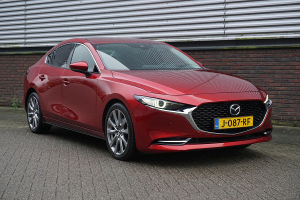 Mazda 3 2.0 e-SkyActiv-X M Hybrid 180PK Luxury/Leer/18Inch /Bose/Head-Up/Trekhaak.