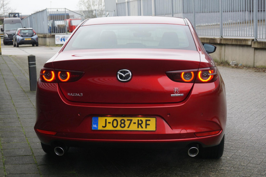 Mazda 3 2.0 e-SkyActiv-X M Hybrid 180PK Luxury/Leer/18Inch /Bose/Head-Up/Trekhaak.