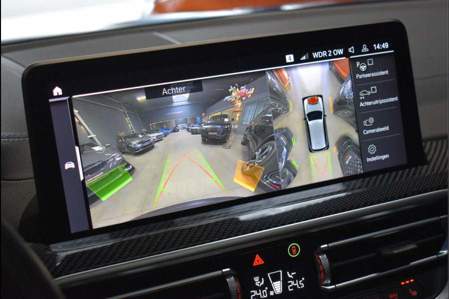 BMW X3 xDrive30e M-Pakket 292 Pk Frozen Black M-Stoelen Pano Navi 360 Memory Hud Carbon Camera Leder Laser 20 Inch