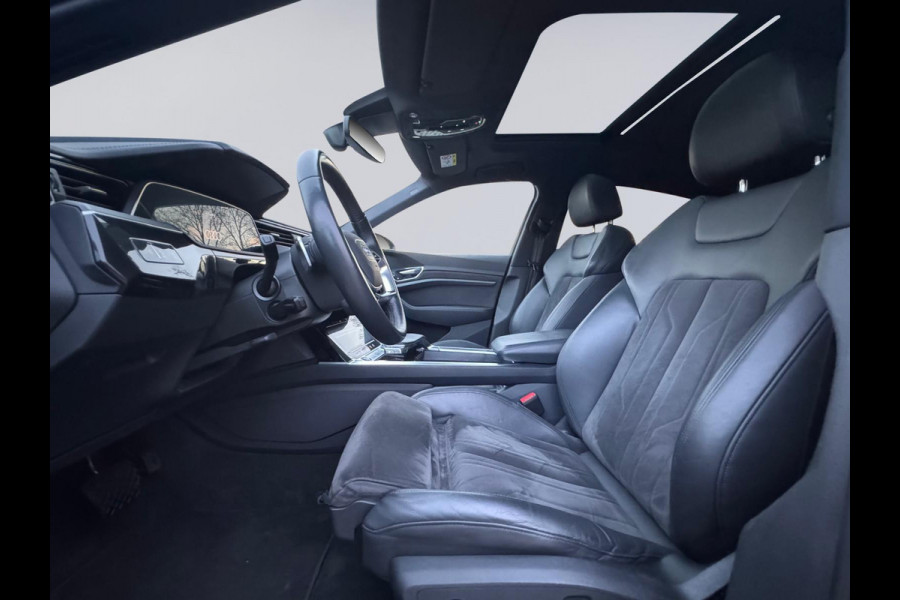 Audi e-tron Sportback 50 quattro Sport Black line, S-line interieur, 22 inch, achteruitrijcamera, stoelverwarming, NL auto met nap