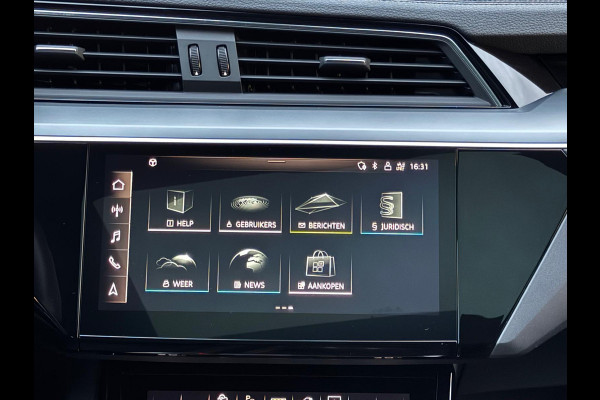 Audi e-tron Sportback 50 quattro Sport Black line, S-line interieur, 22 inch, achteruitrijcamera, stoelverwarming, NL auto met nap
