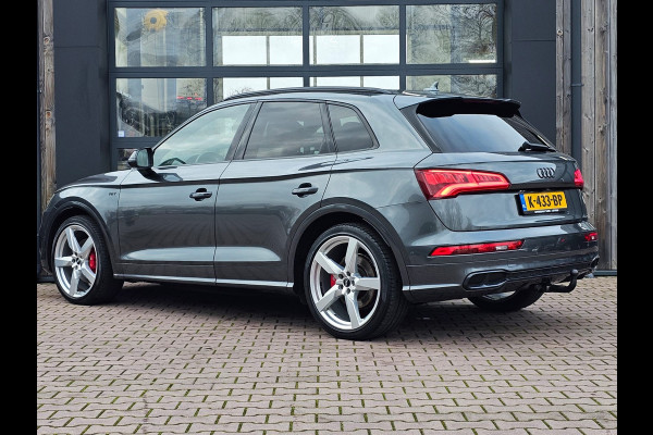 Audi Q5 3.0 TFSI SQ5 quattro Pro Line Plus | Matrix LED | Luchtvering | Trekhaak | Standverwarming | Leder | Stoelverwarming | Camera | PDC | Vol |