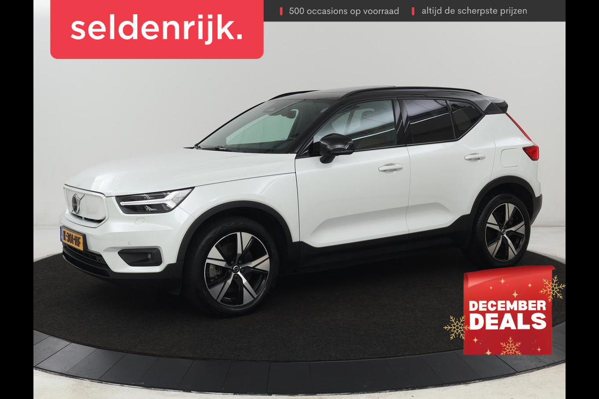 Volvo XC40 Recharge P8 AWD R Design | Panoramadak | Leder | 360 Camera | Stoelverwarming | Harman/Kardon | Memory | Carplay | Adaptive cruise | Keyless | Navigatie | Full LED