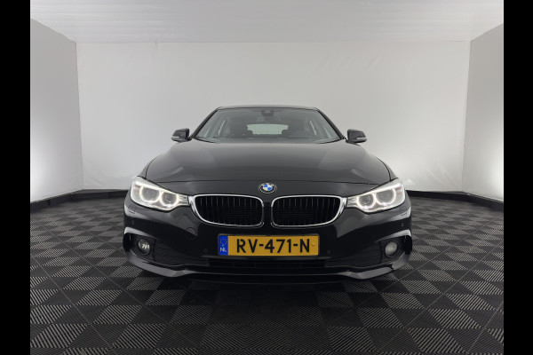 BMW 4 Serie Gran Coupé 420d Centennial High Executive (INCL-BTW) Aut. *NAVI-FULLMAP | FULL-LEATHER | HEATED- COMFORTSEATS | ECC | BI-XENON | KEYLESS | MEMORY-PACK | PDC | 18'' ALU*