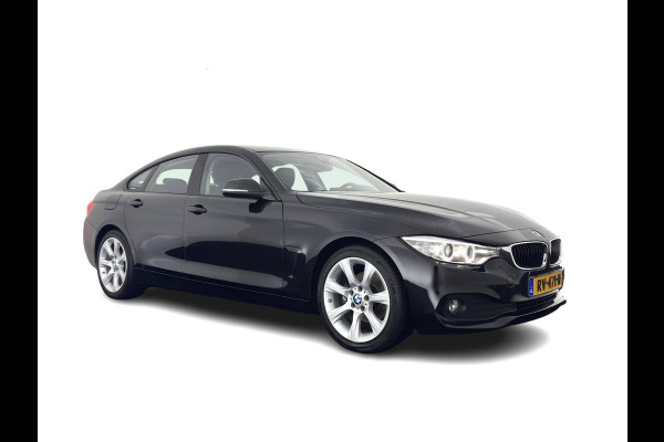 BMW 4 Serie Gran Coupé 420d Centennial High Executive (INCL-BTW) Aut. *NAVI-FULLMAP | FULL-LEATHER | HEATED- COMFORTSEATS | ECC | BI-XENON | KEYLESS | MEMORY-PACK | PDC | 18'' ALU*