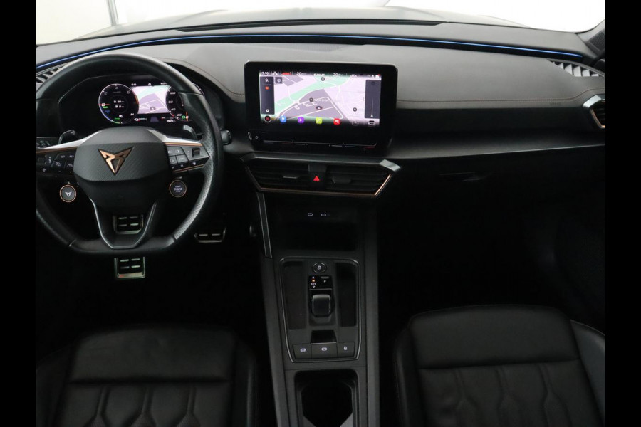 CUPRA Leon 1.4 eHybrid VZ | 245pk | Leder | Stoelverwarming | Camera | Carplay | Memory | Sfeerverlichting | Navigatie | Adaptive cruise | Keyless | Sportstoelen | Full LED | 19'' | PHEV | Plug In