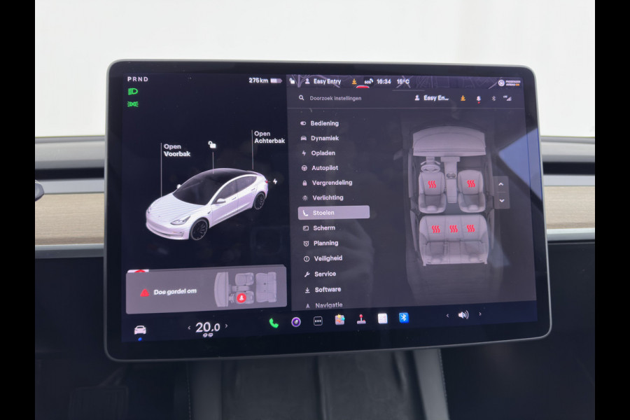 Tesla Model 3 Long Range AWD 75 kWh [3-Fase] {SOH-86%} (INCL-BTW)  Aut. *HEATPUMP | PANO | AUTO-PILOT | LUXURY-LEATHER | KEYLESS | FULL-LED | MEMORY-PACK | SURROUND-VIEW | DAB | CARPLAY | DIGI-COCKPIT | LANE-ASSIST | COMFORT-SEATS | 18"ALU*