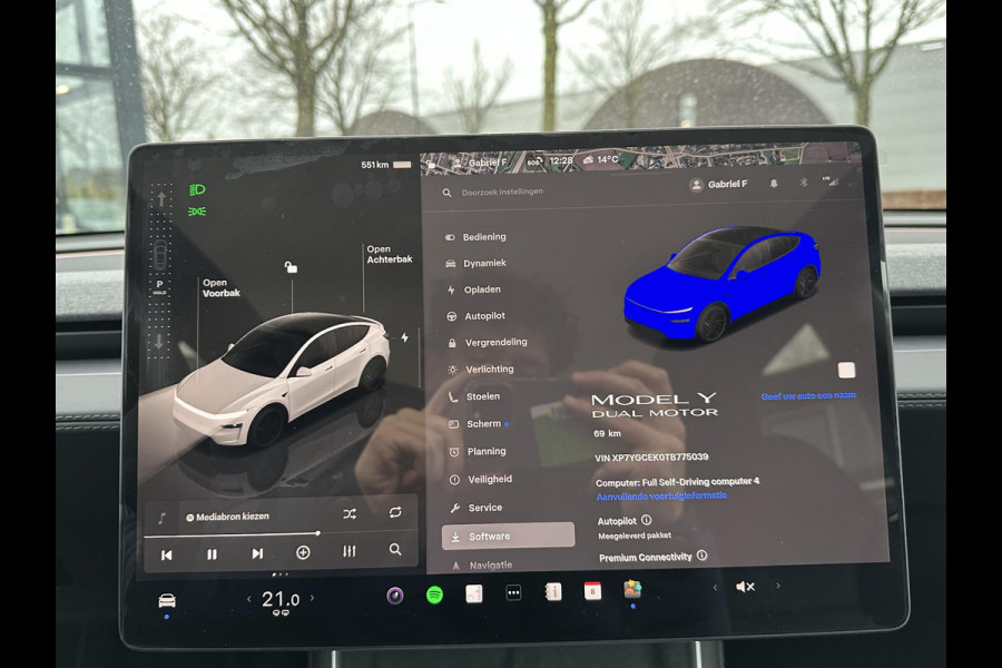 Tesla Model Y Premium Long Range AWD 75 kWh NIEUWE AUTO | AUTOPILOT| VOLLEDIGE TESLA GARANTIE T/M 12/2029 OF 80.000KM| DE HOOGVOLTACCU EN AANDRIJFLIJN TOT 2033 of 192.000KM |