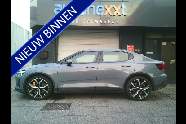 Polestar 2 Performance Long Range Dual Motor 78kWh Battery SOH 95.42% PERFORMANCE 300 KW I BREMBO I1E EIGENAAR I VOLLEDIG DEALER ONDERHOUDEN I PANORAMADAK  I 15500  NETTO EXKLUSIEF 21% MWST I 1e HAND SCHECKHEFT GEPFLEGT I