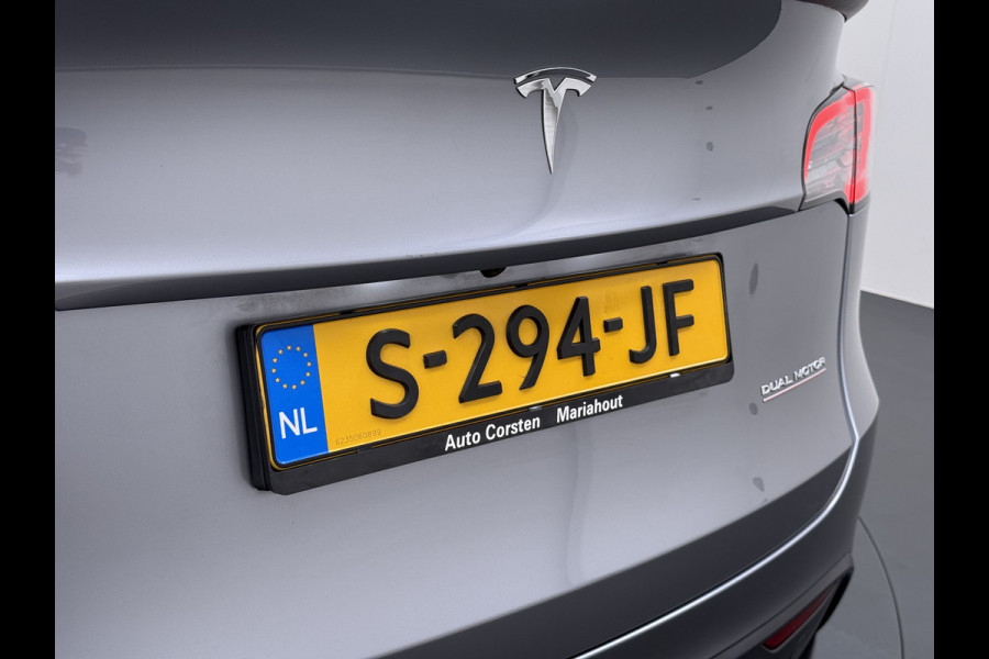 Tesla Model Y Performance 534pk 0-100 3,8 sec. Trekhaak AWD 78,1kWh Warmtepomp FSD-Comp.3 AutoPilot Carbon-Spoiler Elek.Achterklep AMD-Ryzen P Camera Navi LED ACC DAB Voorverwarmen interieur en Keyless via App One-Pedal-Drive Garantie op Accu 03-02-2031 maz. 192.000km max. 250Kw laadvermogen !