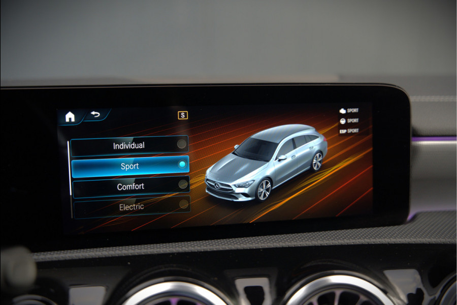 Mercedes-Benz CLA-Klasse Shooting Brake 250 e Edition | AMG Line | Panoramadak | Stoelverwarming | Camera | Keyless | Ambiance Verlichting | Cruise Control | Multibeam LED | BTW |