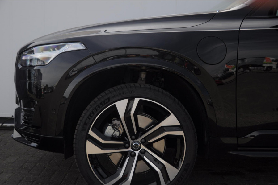 Volvo XC90 T8 455PK Recharge AWD Ultra Dark Long range / Luchtvering / Bowers & Wilkins/ Polestar Tuning / HEICO verlaging / Trekhaak / Head-up display / Stoelverwarming en ventilatie / Massagestoelen / Memory seats / Adaptive cruise control / 360 Camera /