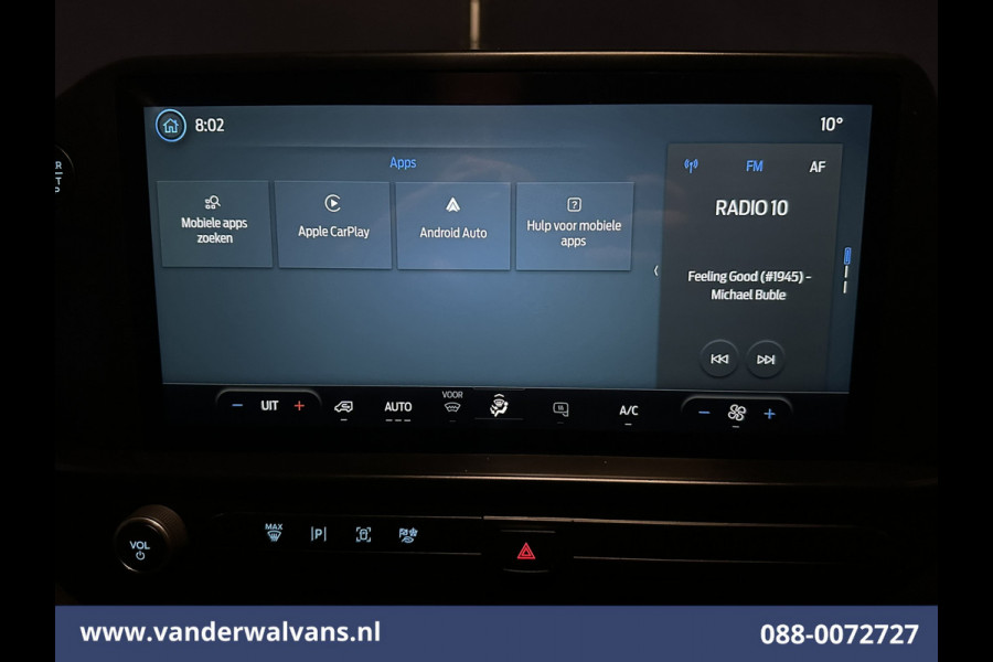 Ford Transit Custom 2.0 TDCI 136pk L2H1 Euro6 Airco | Camera | Apple Carplay | LED | Cruisecontrol | Parkeersensoren Android Auto, Verwarmde voorruit, Bijrijdersbank