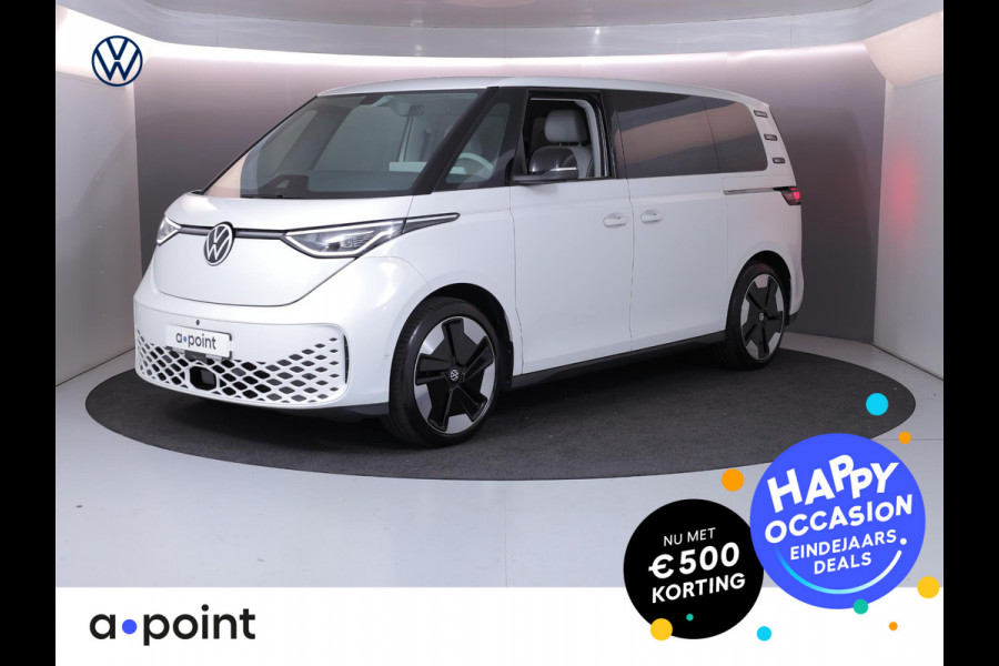 Volkswagen ID. Buzz Pro 77kWh 204PK | "Art Velours" bekleding | Elektrische trekhaak | Elektrische schuifdeuren | Matrix koplampen | Keyless entry | 360 graden camera |