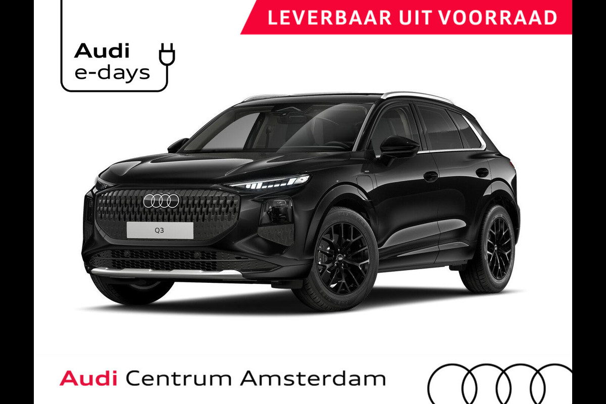 Audi Q3 Advanced edition e-hybrid 272 pk | Techniekpakket plus | Glazen panoramadak | Ambiente lichtpakket | Verwarmbaar stuurwiel |
