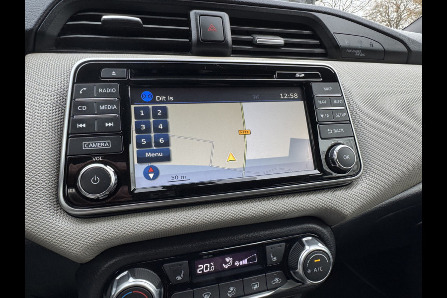 Nissan Micra 0.9 IG-T N-Connecta Clima/Cruise/Navi/LM-Velgen/Camera